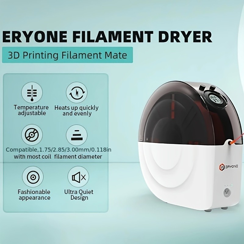 ERYONE Promotion New Snail Dryer Box M2 For 3D Printing Filament  All-Round Drying With High Precision Thermohygrometer