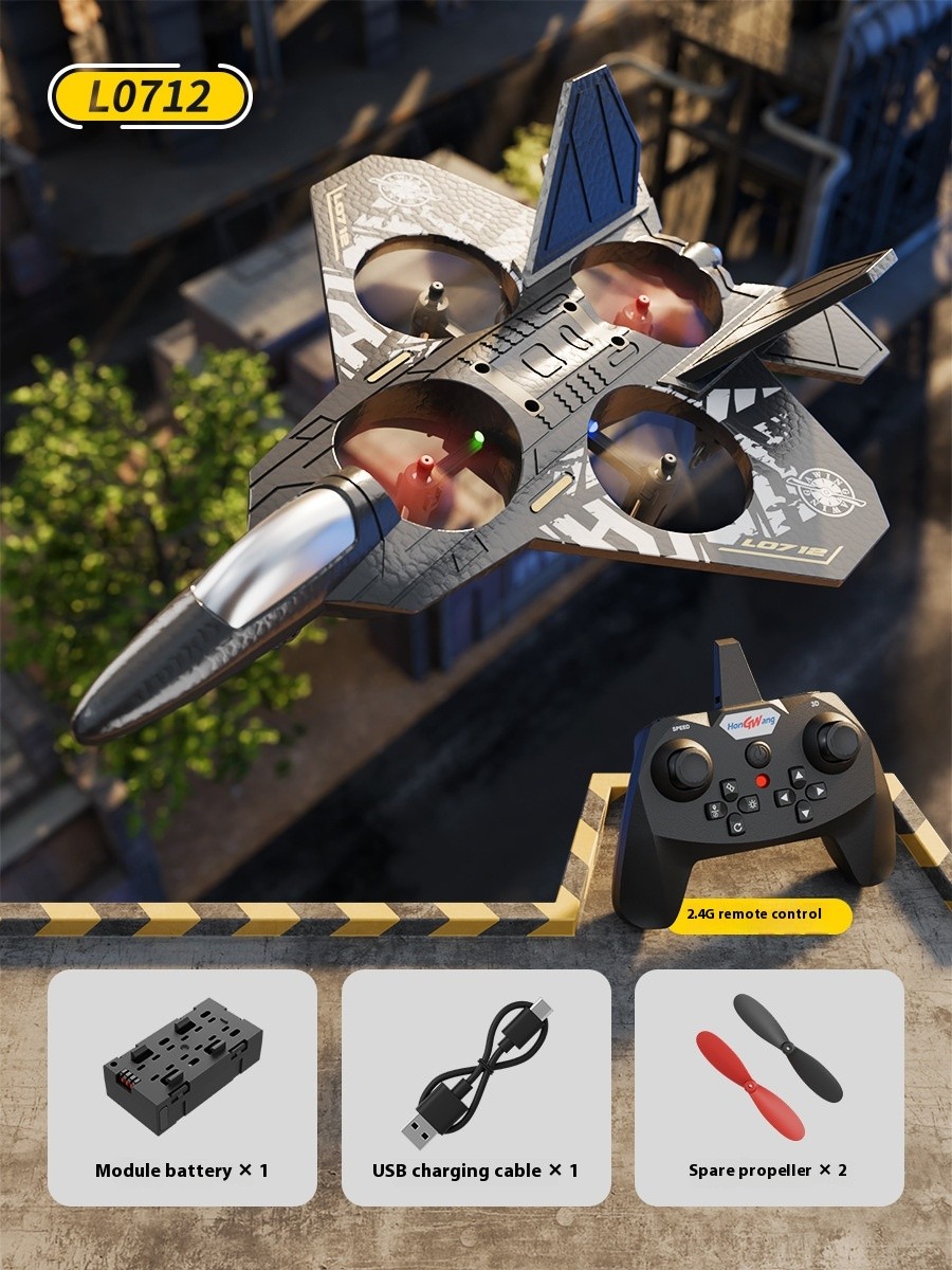 Remote Control Aircraft Children's Fighter Anti-fall Foam