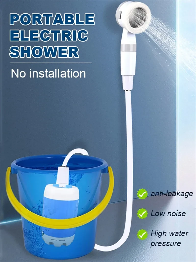 Outdoor Rechargeable Electric Shower