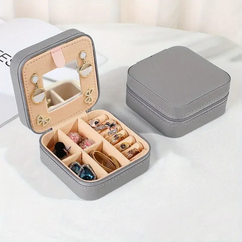 Korean-Style Travel Jewelry Box