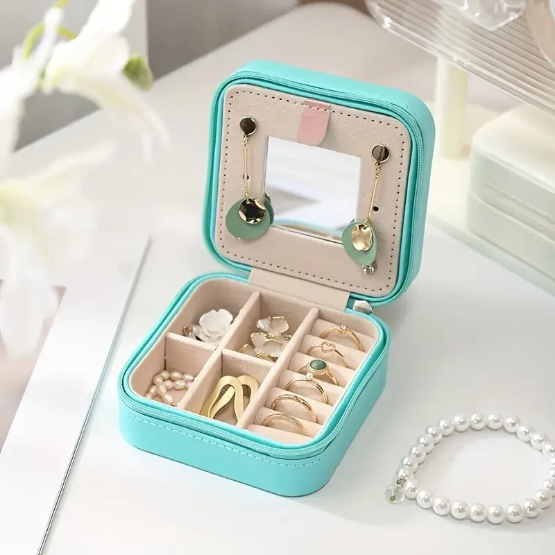 Korean-Style Travel Jewelry Box