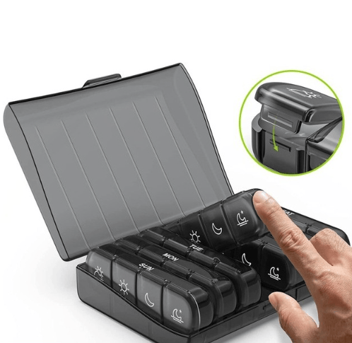 Portable Pill Organizer for Travel