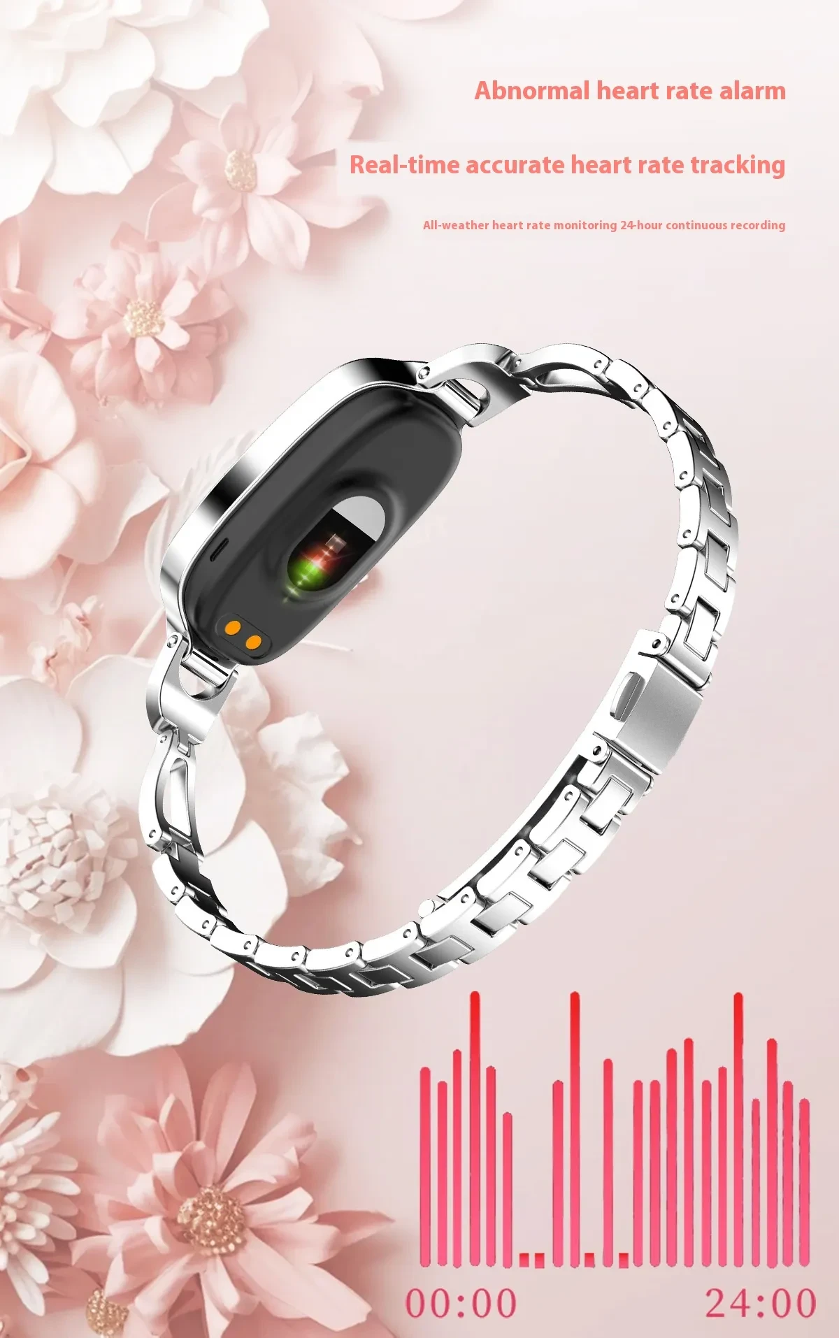 Women's Smart Watch Non-invasive Blood Glucose Menstrual Reminder
