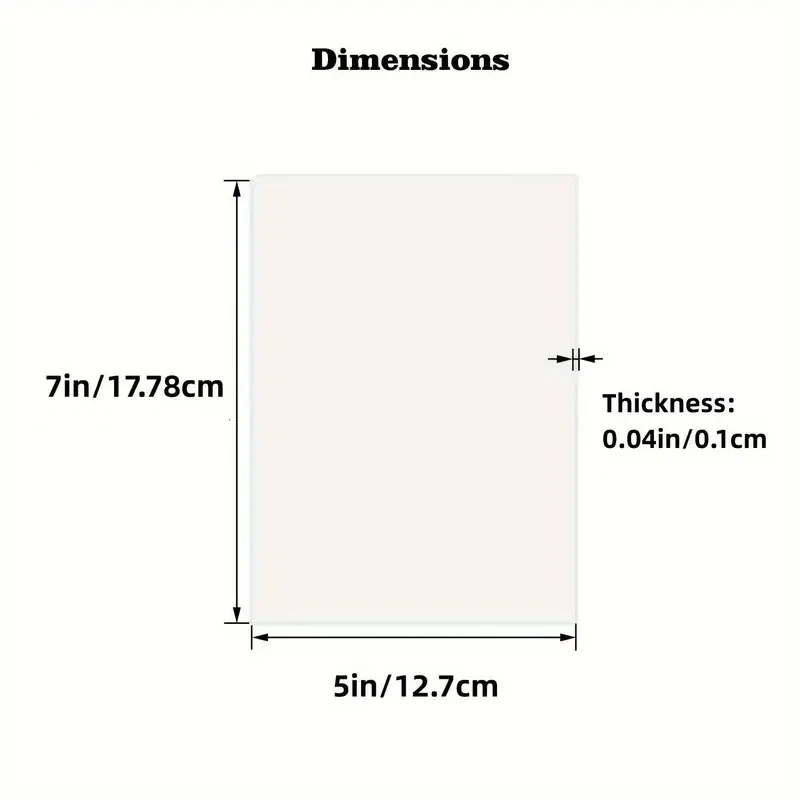 Craft Acrylic Sheets