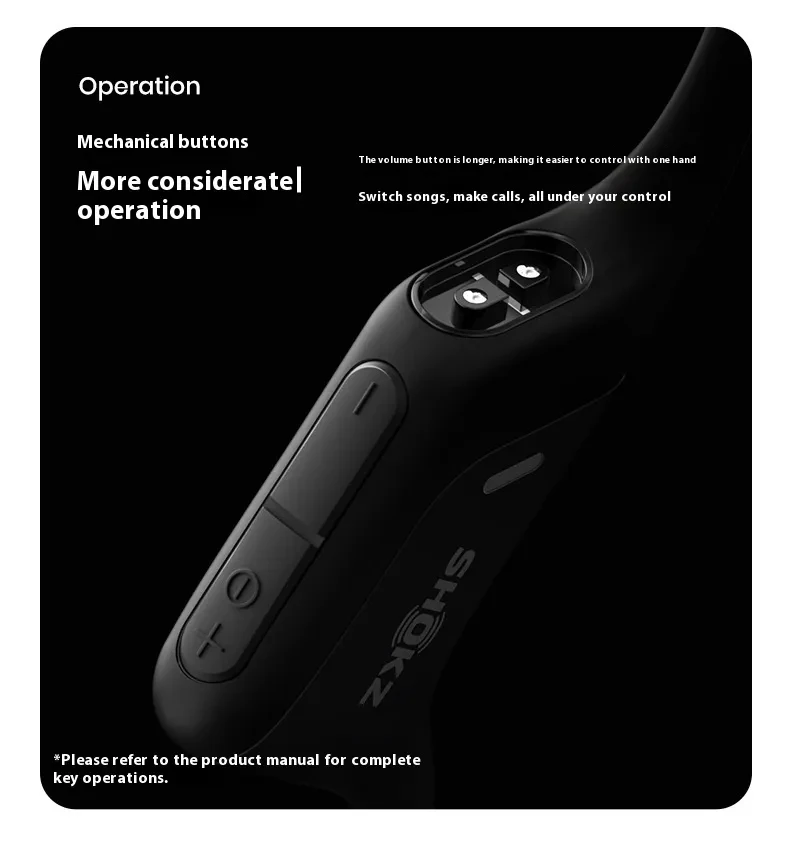 Bone Conduction Wireless Motion Bluetooth-compatible Earphones