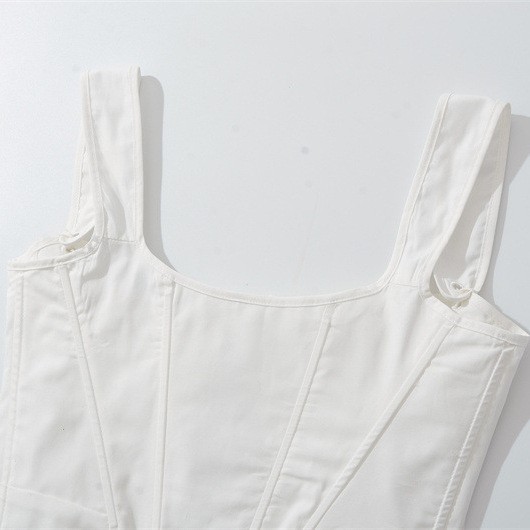 Sweet Refined Handmade Lace Lace Small Sling European And American Style Sexy Slim Fit Backless Corset