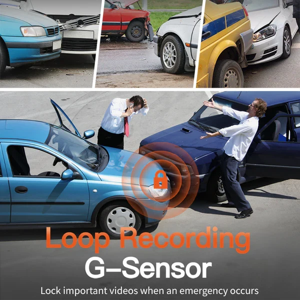 Mirror Dash Cam 2160P Full HD Smart Rear View Camera Mirror Dash Cam