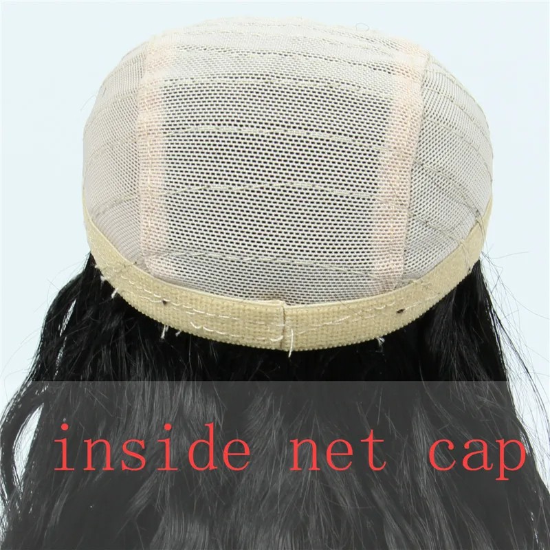 9-10 Inch Blythe Wig Long Straight Black Hair