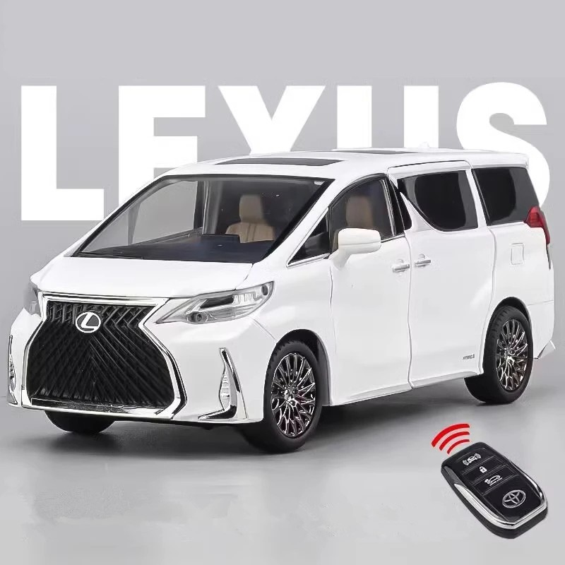 1:24 Lexus LM300 MPV Alloy Car Model