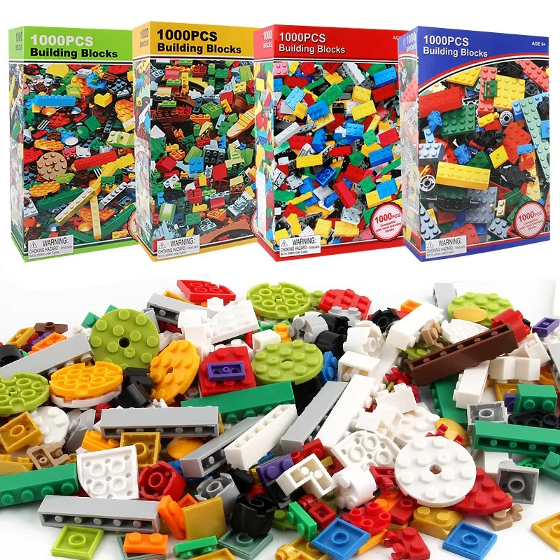 1000-Piece Building Blocks Set