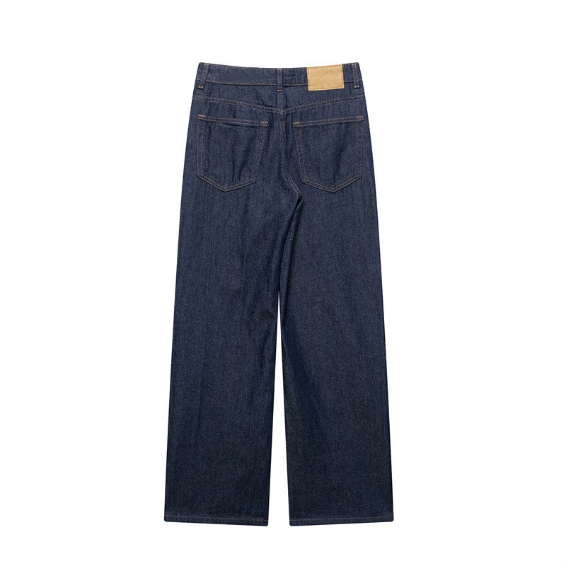 Summer European And American Style High Waist Loose Trousers Straight Wide Leg Pants