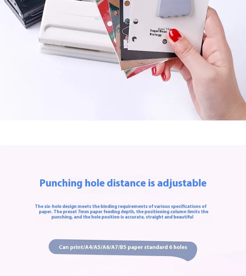 Large Letter Paper Punch