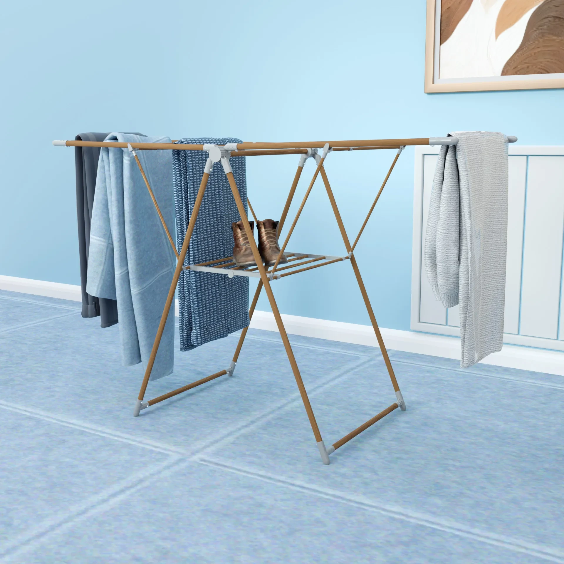 Small Clothes Drying Stand
