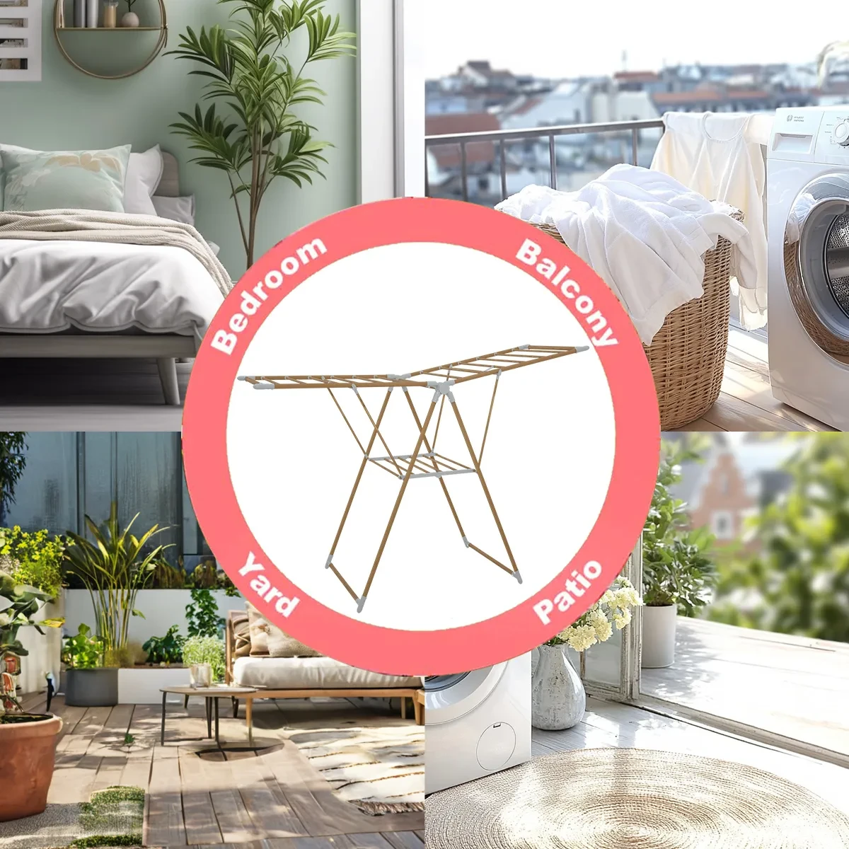 Small Clothes Drying Stand