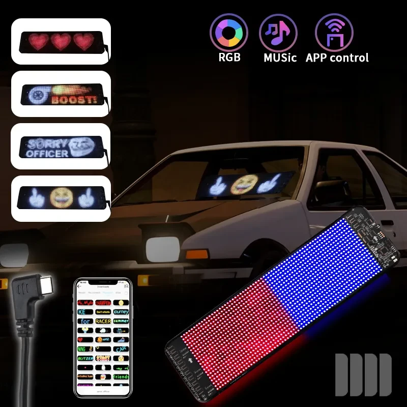 LED Car Sign