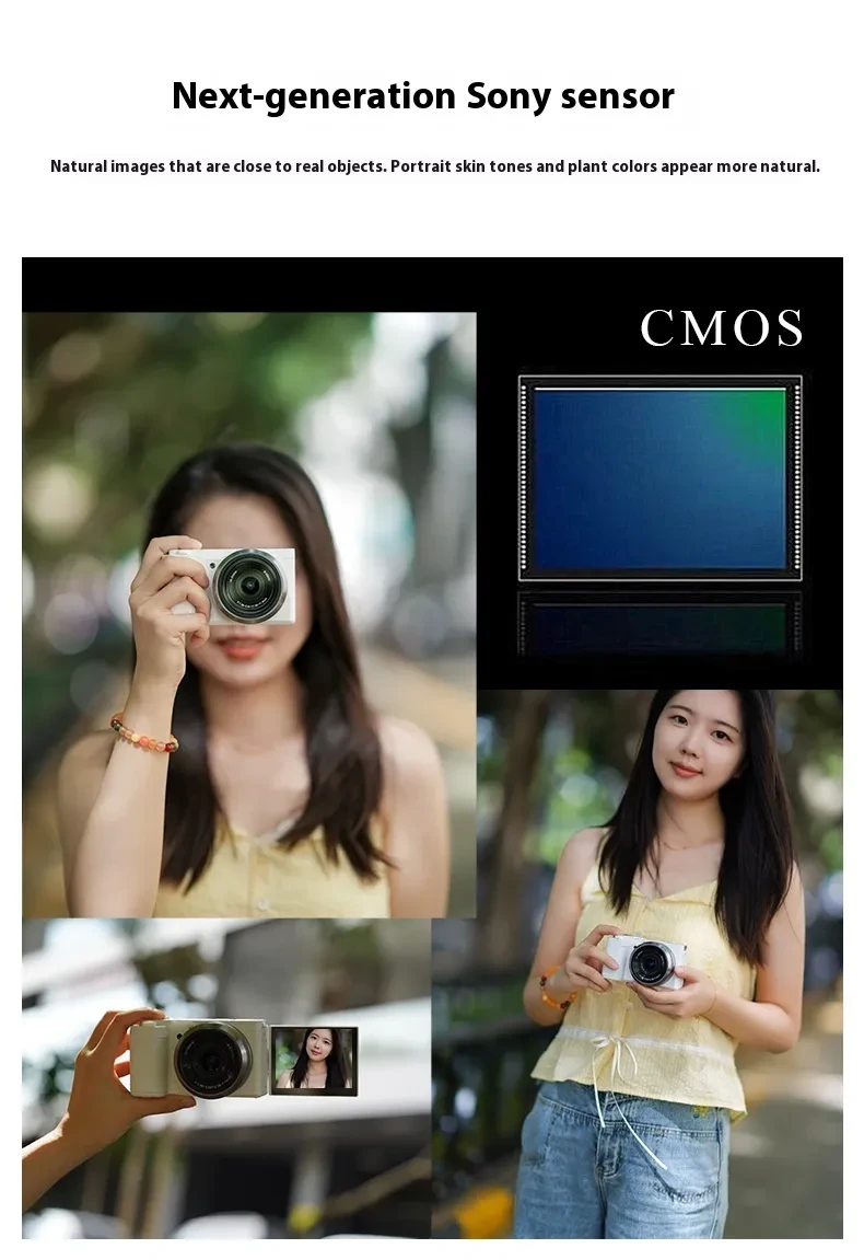 Optical Digital Micro Single Camera Student Live Vlog Ultra Wide Angle