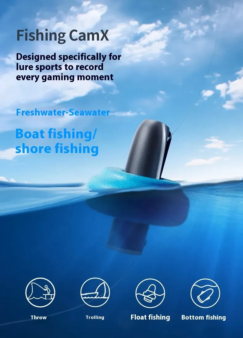 Wireless Underwater Visual Fish Detection Camera