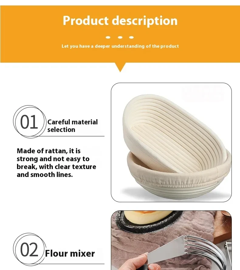 Scraper Blender Oval Baking Tool Suit