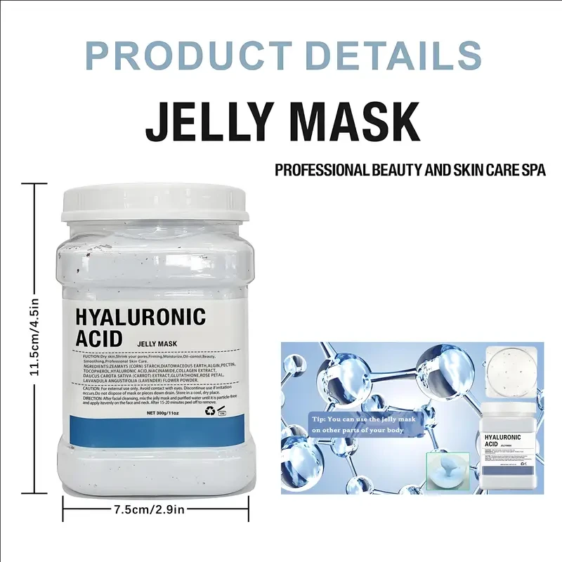 Hydrating Hyaluronic Acid Jelly Face Mask