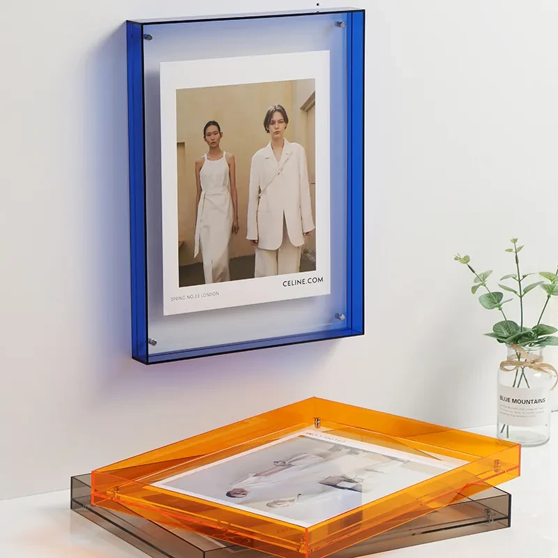 Clear Perspex Photo Frames