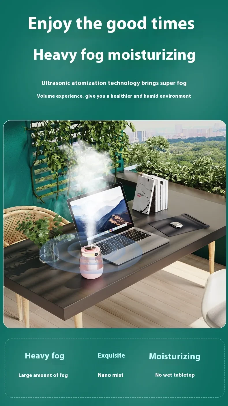 Household Heavy Fog Mute Usb Air Humidifier
