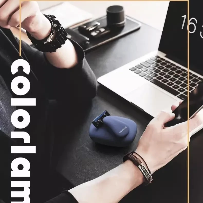 Men's Manual Shaver 5-layer Blade Shaver Mini Travel Portable