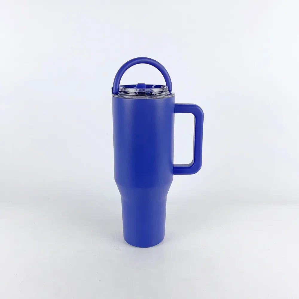 40OZ Folding Straw Lid Leak Proof Car Cup
