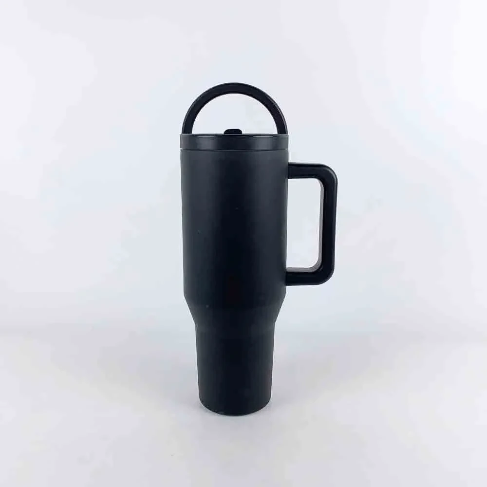 40OZ Folding Straw Lid Leak Proof Car Cup