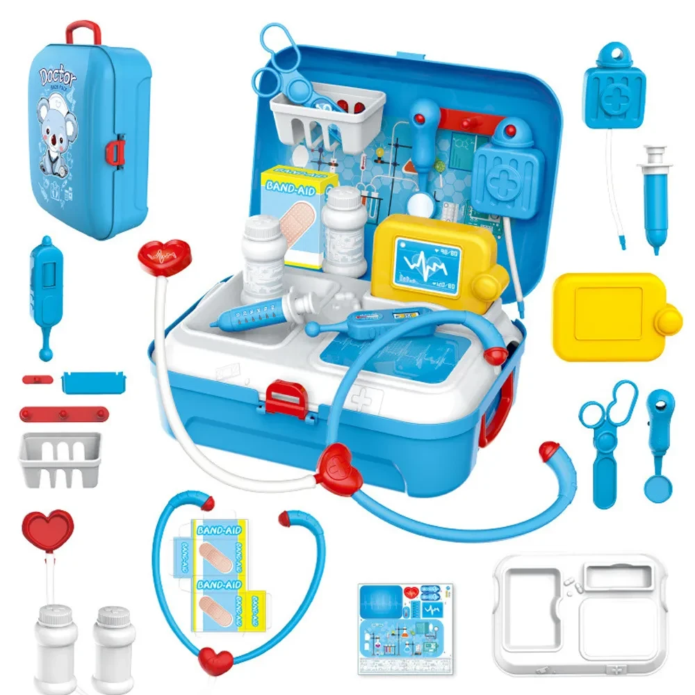 17PCS Children Pretend Play Doctor Toy Set