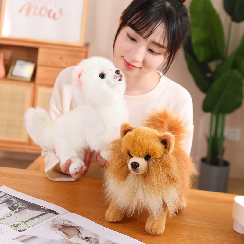 Standing Simulation Cute Pet Dog Home Decoration