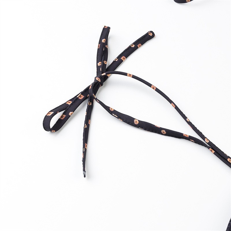 Slim-fit Black Midriff Outfit Backless Suspender Dress