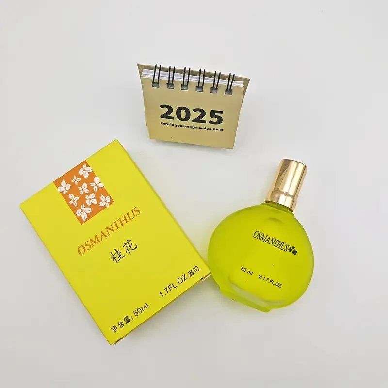 1.7 FL.OZ Osmanthus Women's Eau de Toilette - Long-Lasting Floral Fragrance, Formaldehyde & Alcohol-Free, Travel-Friendly Luxury Perfume for Dates, Parties, Gifts, Date Night Scent, Elegant Bottle, High-Quality Scent, Fresh Scent, Fragrance Lovers
