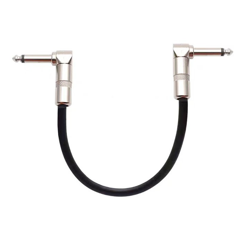Straight Elbow Audio Cable Stereo Noise Reduction