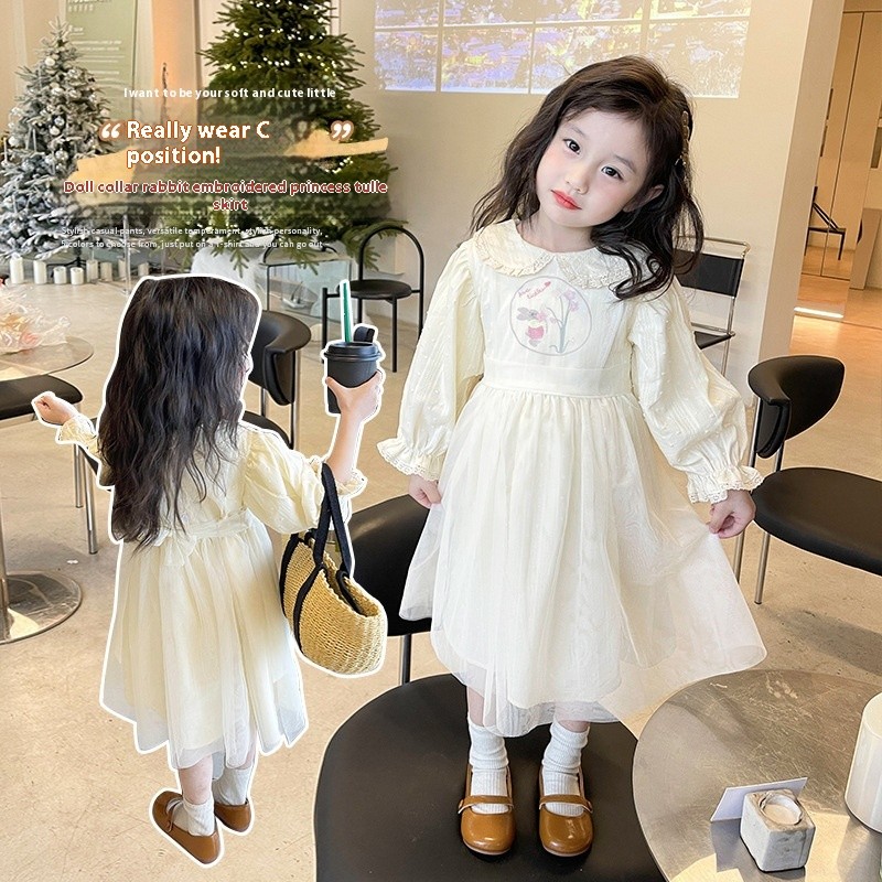 Fashion Children Dress Mori Style Korean Style