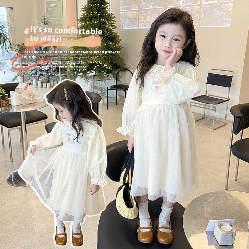 Fashion Children Dress Mori Style Korean Style