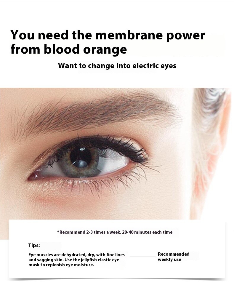 Orange Eye Mask Skin Rejuvenation Eyes Mask