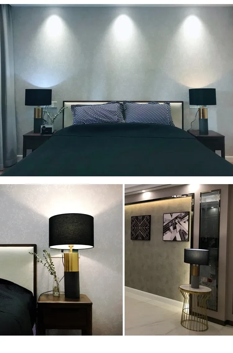 Simple Designer Industrial Style Table Lamp