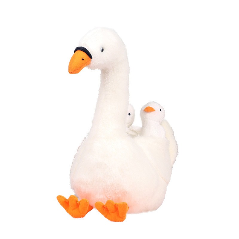 Fashion Mother And Son Goose Doll Plush Toys