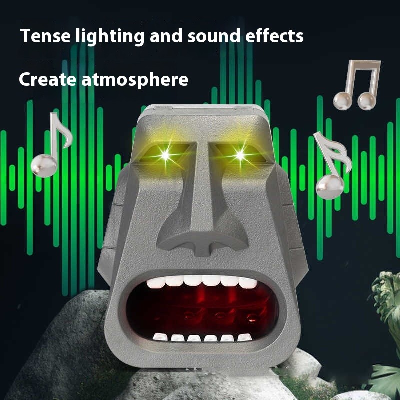 Easter Island Lie Detector Creative Spoof Pressure Reduction Toy