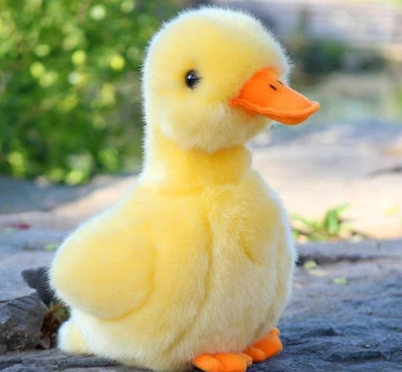 Simulation Plush Doll Small Yellow Duck