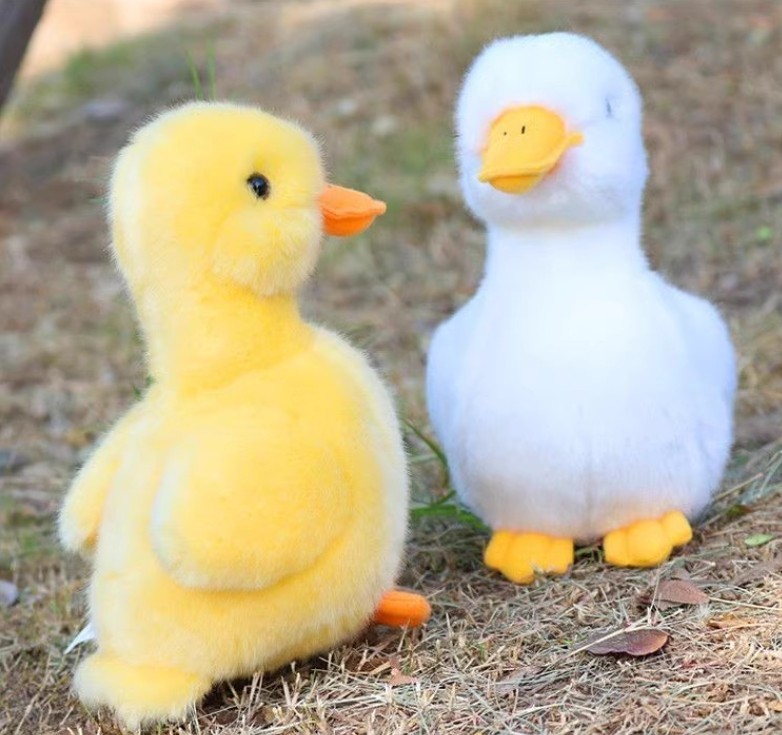 Simulation Plush Doll Small Yellow Duck