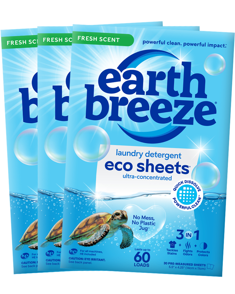 Laundry Detergent Eco Sheets 60 pcs 3 packs