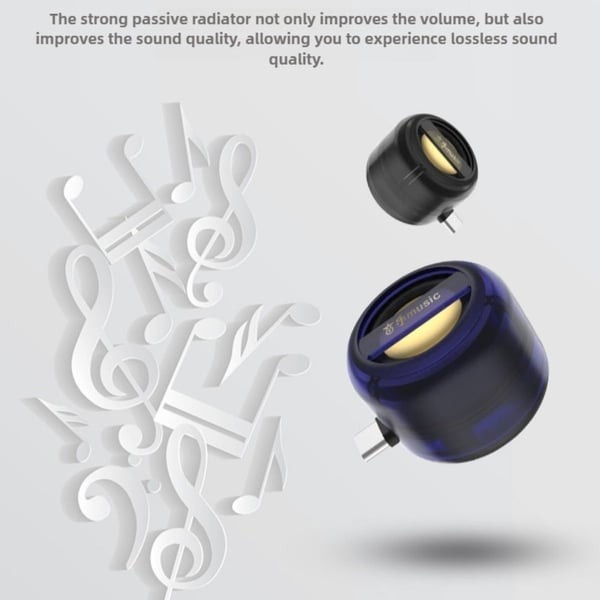 Portable 5X Speaker AmplifierPlug & Play for Music/Calls