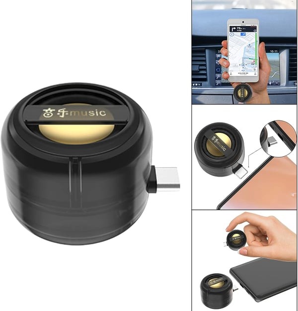 Portable 5X Speaker AmplifierPlug & Play for Music/Calls