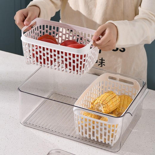 Onion and potato storage container