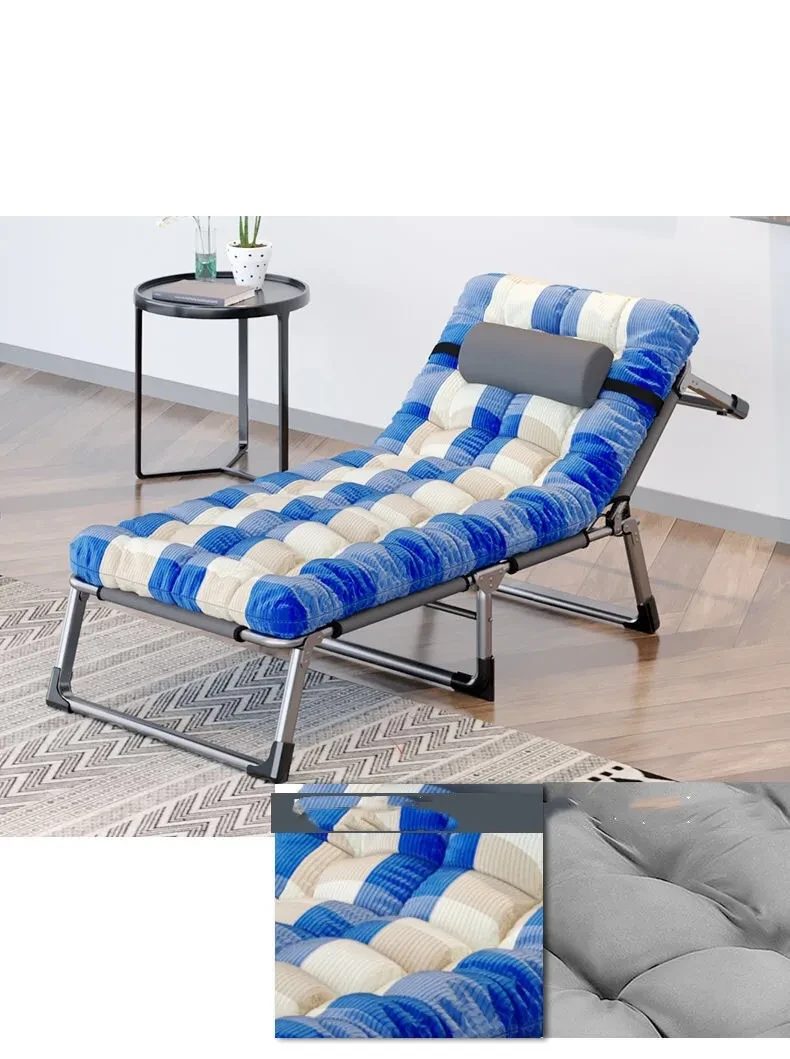 Mattress Folding Bed Cotton Pad Office Lunch Bed Single Bed