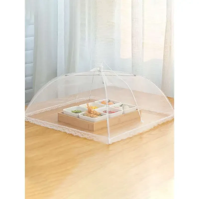 Round mesh food cover