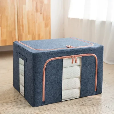 Clothes storage bags zipper