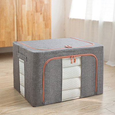 Clothes storage bags zipper