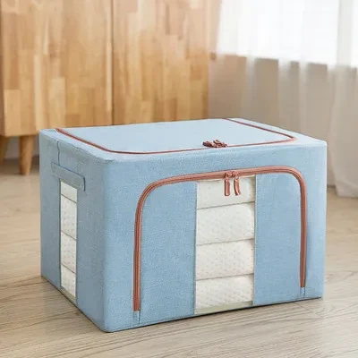 Clothes storage bags zipper
